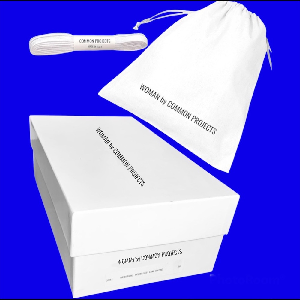 Common Projects Box Dustbag 4 Items Shoes Sneakers Empty Storage Gift Italy